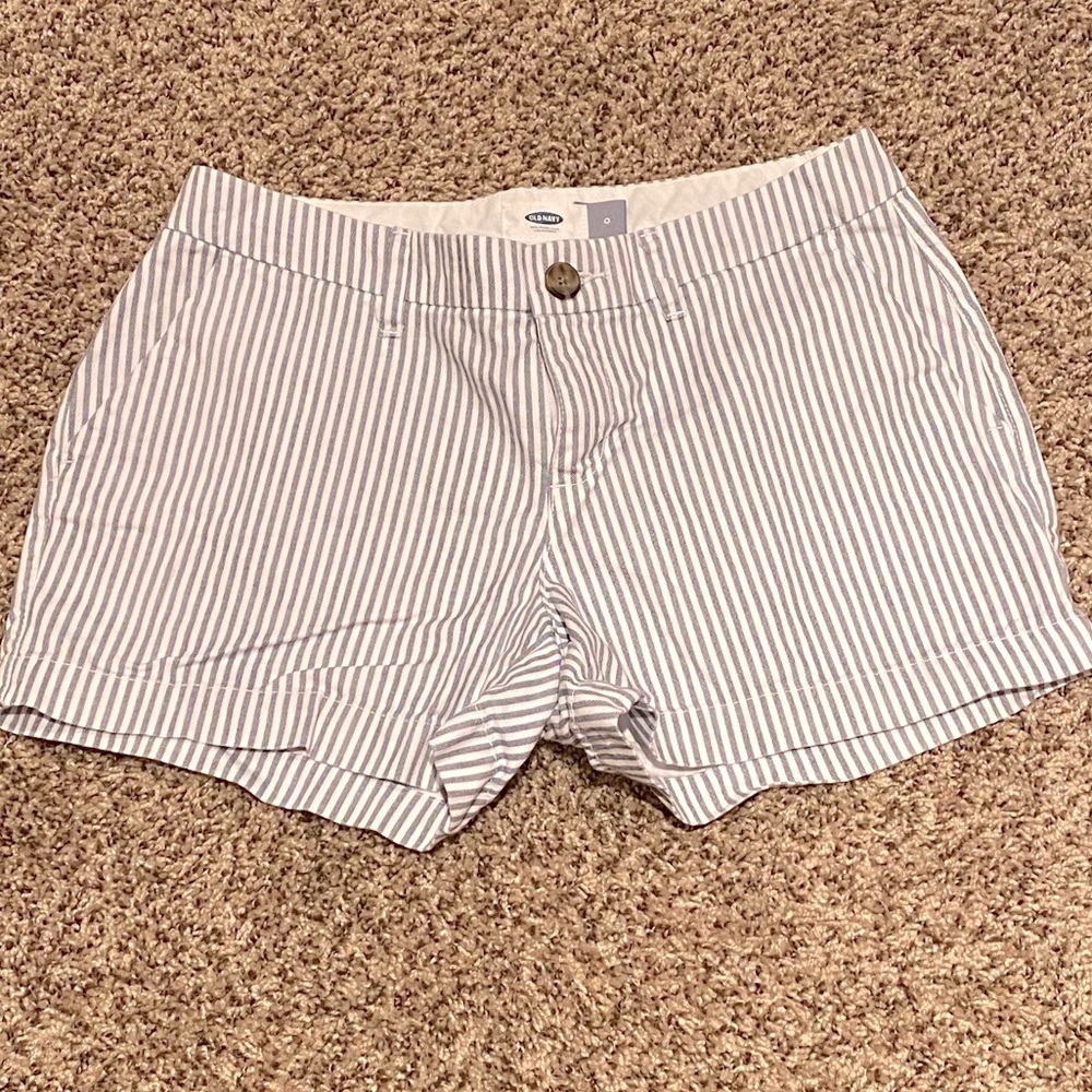 Pinstripe Old Navy shorts